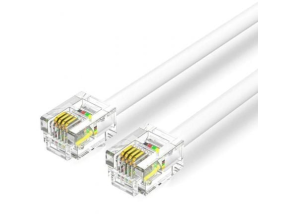 Añadir a la cesta CABLE DE TELEFONO 6P4C BLANCO 5 M VENTION CABLE DE TELEFONO 6P4C BLANCO 5 M VENTION