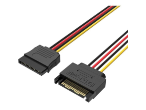 Añadir a la cesta Cable de Alimentación SATA/M a SATA/H 15 PIN 30 cm Vention Cable de Alimentación SATA/M a SATA/H 15 PIN 30 cm Vention
