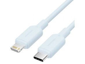 Añadir a la cesta Cable USB 2.0 Tipo-C a Lightning Vention LAKSF 1m - 27W, 480Mbps Cable USB 2.0 Tipo-C a Lightning Vention LAKSF 1m - 27W, 480Mbps