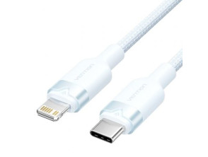 Añadir a la cesta Cable USB Tipo-C Lightning Vention LALSF/ USB Tipo-C Macho - Lightning Macho/ 27W/ 480Mbps/ 1m Cable USB Tipo-C Lightning Vention LALSF/ USB Tipo-C Macho - Lightning Macho/ 27W/ 480Mbps/ 1m