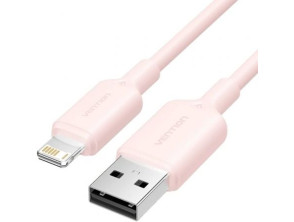 Añadir a la cesta Cable USB 2.0 Vention LAMPF Lightning - USB Macho a Lightning Macho, 480Mbps, 1m Cable USB 2.0 Vention LAMPF Lightning - USB Macho a Lightning Macho, 480Mbps, 1m
