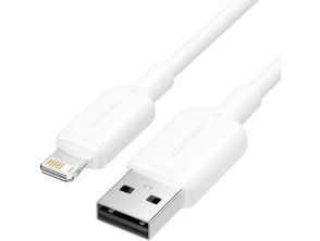 Añadir a la cesta Cable USB 2.0 Vention LAMWH - USB Macho a Lightning Macho/ 480Mbps/ 2 metros Cable USB 2.0 Vention LAMWH - USB Macho a Lightning Macho/ 480Mbps/ 2 metros
