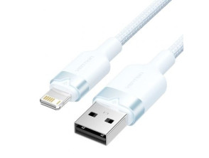 Añadir a la cesta Cable USB 2.0 Lightning Vention LANSF 1m, 480Mbps, USB Macho a Lightning Macho Cable USB 2.0 Lightning Vention LANSF 1m, 480Mbps, USB Macho a Lightning Macho
