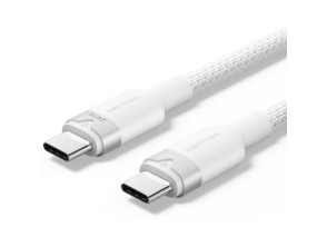 Cable USB Tipo-C 2.0 5A Vention TRIWF/ USB Tipo-C Macho - USB Tipo-C Macho/ Hasta 240W/ 480Mbps/ 1m