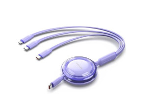 Cable USB Tipo-C 2.0 5A Vention TRKVBE/ USB Tipo-C Macho - 3x USB Tipo-C Macho/ Hasta 100W/ 480Mbps/ 1.1m