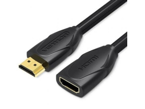 Cable Alargador HDMI Vention VAA-B06-B100 1m - HDMI Macho a HDMI Hembra