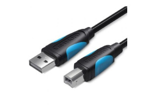 Añadir a la cesta Cable USB 2.0 Impresora Vention VAS-A16-B100/ USB Tipo-B Macho - USB Macho/ 480Mbps/ 1m Cable USB 2.0 Impresora Vention VAS-A16-B100/ USB Tipo-B Macho - USB Macho/ 480Mbps/ 1m