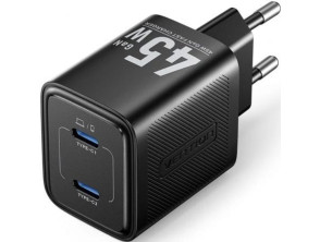 Añadir a la cesta Cargador de Pared GaN Vention FEFB0-EU/ 2xUSB Tipo-C Cargador de Pared GaN Vention FEFB0-EU/ 2xUSB Tipo-C
