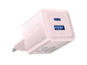 Cargador de Pared GaN Vention, USB Tipo-C/ 1xUSB - Accesorio para Smartphones