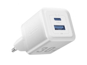 Tipo-C/ 1xUSB Cargador de Pared GaN Vention - Accesorio Smartphones