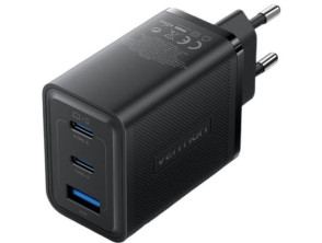 Añadir a la cesta Cargador de Pared Vention GaN FERB0-EU, 2xUSB Tipo-C/1xUSB - Accesorio para SmartPhones Cargador de Pared Vention GaN FERB0-EU, 2xUSB Tipo-C/1xUSB - Accesorio para SmartPhones