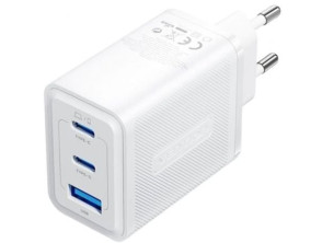 Añadir a la cesta Cargador de Pared GaN Vention FERW0-EU/ 2xUSB Tipo-C/ 1xUSB - 65W Cargador de Pared GaN Vention FERW0-EU/ 2xUSB Tipo-C/ 1xUSB - 65W