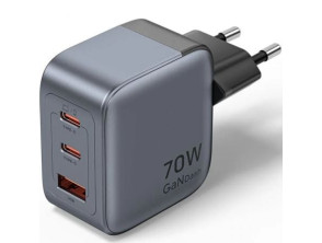Cargador de Pared GaN Vention Tipo-C/USB - Modelo FEXH0-EU