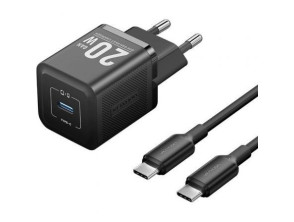 Cargador de Pared GaN Vention TZ-FEPB0-EU-01/ 1xUSB Tipo-C + Cable USB Tipo-C