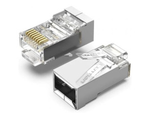 Añadir a la cesta Conector RJ45 IDAR0-100/ Cat.5e FTP - 100 uds Conector RJ45 IDAR0-100/ Cat.5e FTP - 100 uds