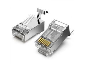 Añadir a la cesta Conector RJ45 Cat.7 FTP Vention - Ideal para Conectividad de Redes Conector RJ45 Cat.7 FTP Vention - Ideal para Conectividad de Redes