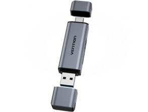 Lector de Tarjetas Externo Vention USB 3.0 - Velocidades Ultrarrápidas