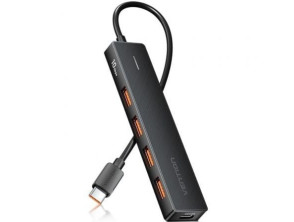 Hub USB Vention CHJBB/ 4xUSB 3.2 - Conectividad Eficiente para Computadora o Portátil