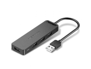 Hub USB 2.0 Vention CHMHB/ 4xUSB - 1xMicroUSB PD