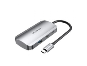 Hub USB Tipo-C Vention - 3 Puertos USB - Conector USB Tipo-C