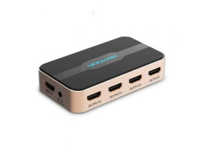 Duplicador HDMI Vention ACCG0-EU/ 4x HDMI Hembra - HDMI Macho