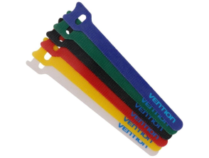 Tira Organizadora Cables Vention 0.15 M - Pack 6 Colores