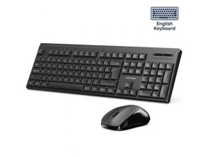 Teclado y Ratón Inalámbricos Vention Combo KTZB0-EN
