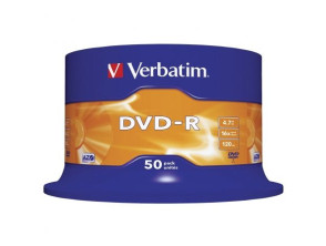 DVD-R Verbatim Advanced AZO 16X - Tarrina-50uds