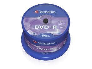 DVD+R Verbatim Advanced AZO 16X - Tarrina-50uds