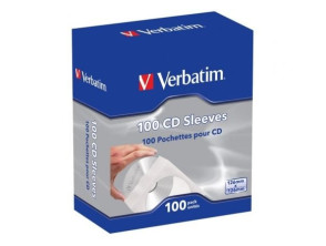 Fundas CD-R Verbatim Sleeves - Caja-100uds