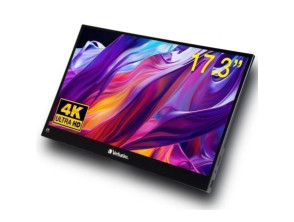 Monitor Portátil Táctil Verbatim PMT-17-4K 17.3" 4K Multimedia