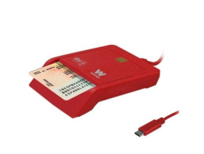 Lector de DNI y Tarjetas Woxter USB Tipo-C PE26-199