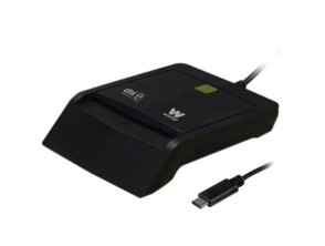 Lector DNI y Tarjetas Woxter PE26-200 USB Tipo-C - Alta Calidad