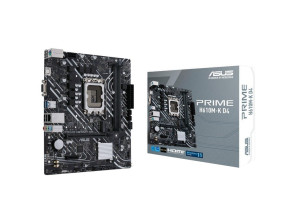 Placa Base ASUS PRIME H610M-K D4 Intel Gen 12º/13º M-ATX 2xDDR4 3200MHz HDMI VGA 2PCIE M.2 GLAN USB Skt 1700 - Micro ATX