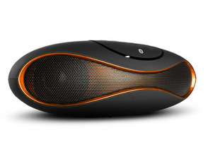 Altavoces Bluetooth con radio Naranja
