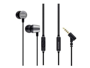 Auriculares Intrauditivos Aiwa ESTM-30SL Plata 3,5mm Neodimio 10mm Dinámico con Micro Incorporado