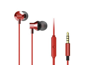 Auriculares de botón - ESTM-50RD AIWA, Intraurales, Rojo