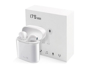 Auriculares Estéreo Bluetooth i7S TWS Blanco
