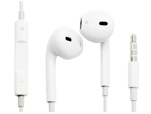 Auriculares Manos Libres para iPhone Blanco
