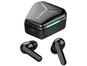 Mars Gaming MHI-ULTRA Negro Auriculares Inalámbricos TWS RGB Flow Bluetooth  5.3 Triple Cancelación Ruido 24H Batería