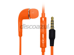 Auriculares con micrófono Samsung Galaxy S4 Naranja