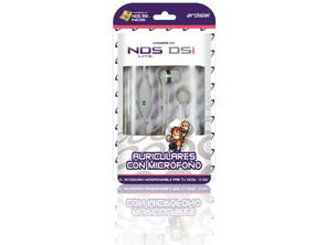 Auriculares con micrófono para DS Lite/DSi Blanco Ardistel