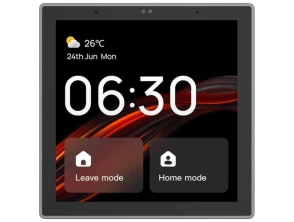 Panel de control inteligente Avatto T6E S Zigbee/Bluetooth Tuya Negro