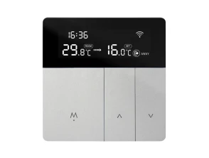 Añadir a la cesta Termostato Inteligente Avatto WT50-WH-3A WiFi Gris Termostato Inteligente Avatto WT50-WH-3A WiFi Gris
