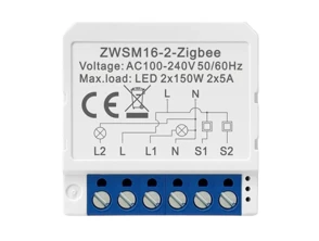 Switch Inteligente ZigBee Avatto ZWSM16-W2 Blanco