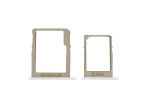 Repuesto Porta-SIM/MicroSD Samsung Galaxy A3/A5/A7 Blanco