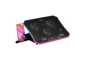 Base de Refrigeración Mars Gaming MNBC6 con Soporte Adicional para Portátiles, Móviles y Tablets