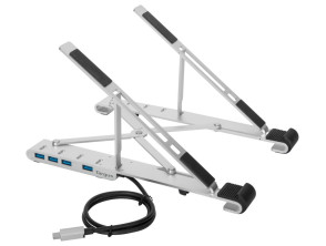Añadir a la cesta Soporte para portátil con concentrador USB-A integrado Soporte para portátil con concentrador USB-A integrado