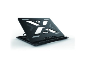 SOPORTE DE PORTÁTIL CONCEPTRONIC DE ALUMINIO NEGRO