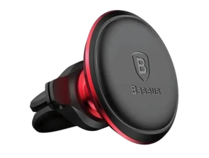 Soporte de teléfono Baseus Air Vent Red OS para coche